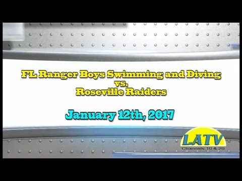 FLHS Boys Swimming vs. Roseville 1-12-17