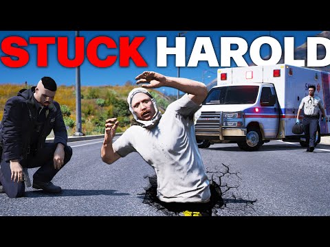 GETTING STUCK IN THE MOST IMPOSSIBLE PLACES! | GTA 5 RP
