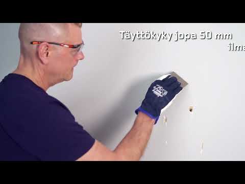 Seinän kolojen ja reikien paikkaaminen