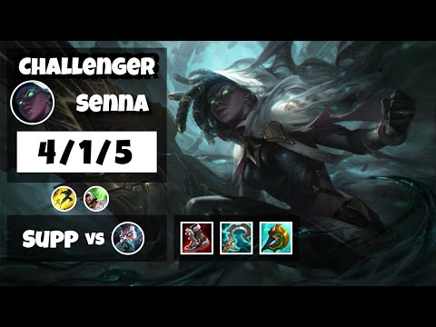 Senna Challenger Gameplay S11 Replay 11.11 Support (4/1/5) - EU