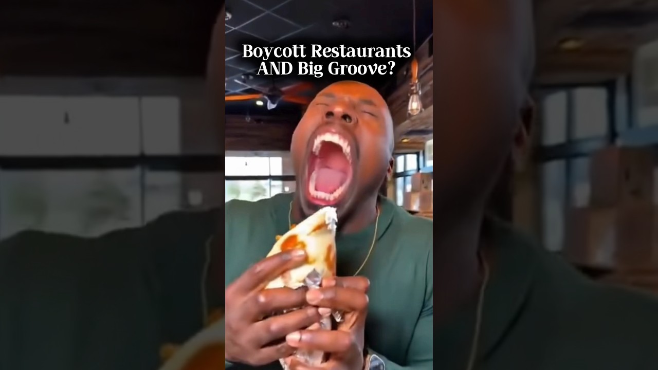 Social media threatens to boycott restaurants that book Big Groove, and I stand with them. 😭