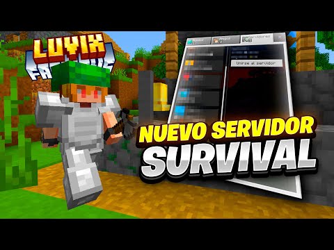 EPIC NEW SURVIVAL SERVER for Minecraft PE 1.20 😱