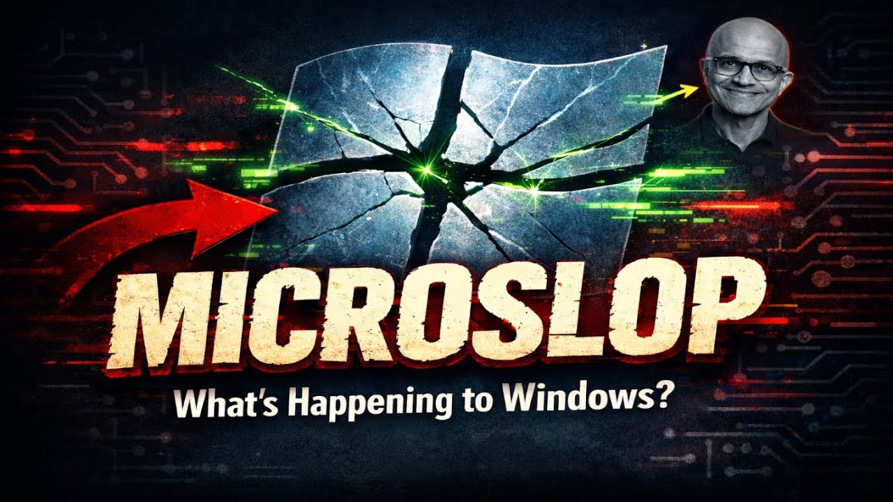 Why “Microslop” Is Everywhere Right Now — Windows vs Linux in 2026 & The “Microslop” Backlash