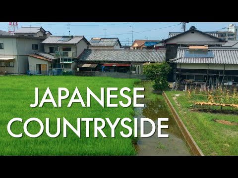 乘坐火車穿越日本鄉村｜米田物語----------。 (Train Ride through the Japanese Countryside | IYONADA MONOGATARI)
