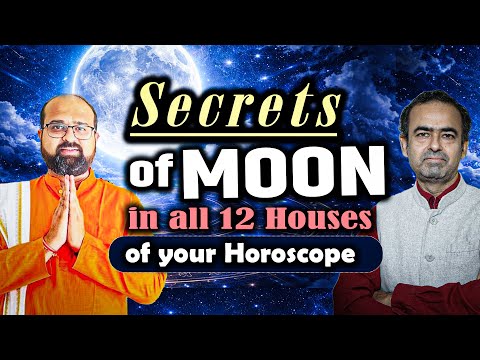 Where is your MOON? Moon in 12 Houses Explained (Astrology Secrets Revealed) Moon in (1st to 12th)