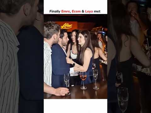 𝗘𝗺𝗿𝗲, 𝗘𝗰𝗲𝗺 & 𝗙𝗮𝘁𝗺𝗮 𝗺𝗲𝘁❤️😭 #emrebey #holofira #leyakirsan #ornil #orhol #ecemre