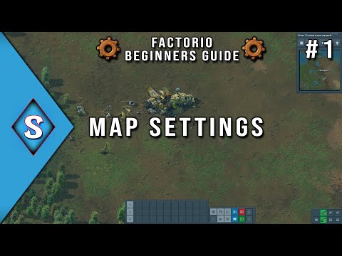 2021 Factorio Beginner's Guide - Ep 1: Map Settings