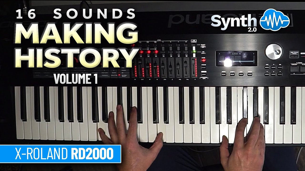 LDX301 - 16 Sounds - Making History Vol.1 - RD-2000 Video Preview