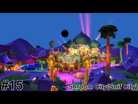 Paper Mario: The Origami King - Gameplay PART 15 - Shroom City(Snif City)