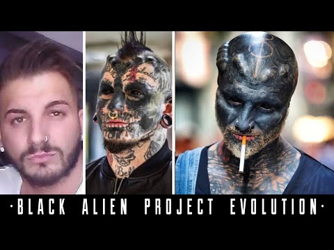 WHO is THE BLACK ALIEN and WHY did he CUT OFF his EARS? 👽