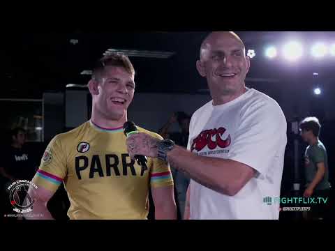 Max Hanson Main Character Jiu Jitsu Mens Winner Interviewed by Micheal Sears of ADCC