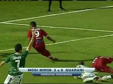 Mogi Mirim 3 x 0 Guarani na 2ª rodada do Campeonato Paulista 2012 - Gols