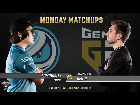 Luminosity vs Gen.G | CWL Pro League 2019 | Division A | Week 2 | Day 1