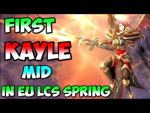 First Kayle Mid pick in EU LCS 2017 Spring FNC Caps