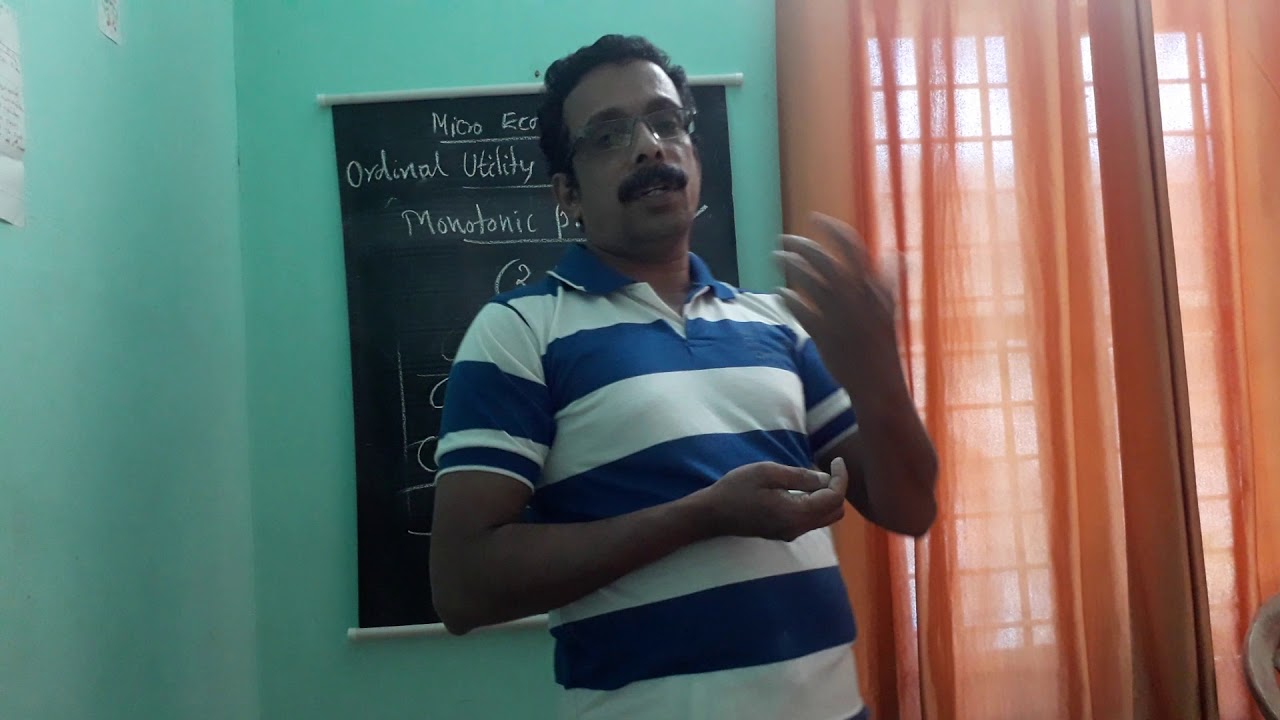 Micro Economics Chapter 2 ,Monotonic Preferences