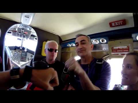 Mahmood Razavi Tandem Skydiving at Skydive Elsinore