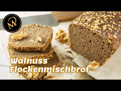 Walnut Flakes Mixed Bread | Bake your own walnut bread