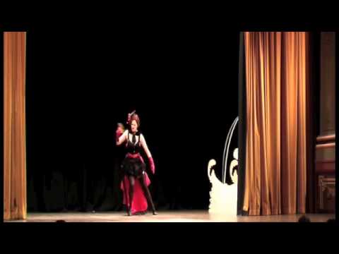 Ginger LaMinge: Miss Burlesque Perth 2010