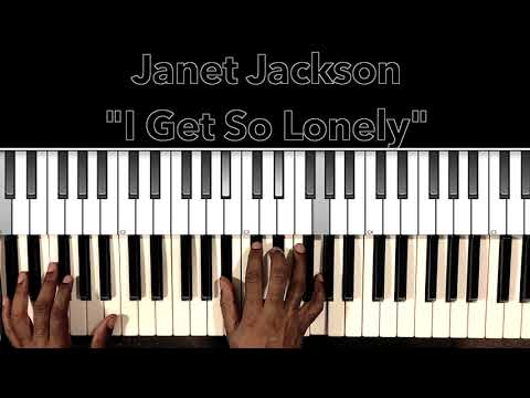 Janet Jackson "I Get So Lonely" Piano Tutorial
