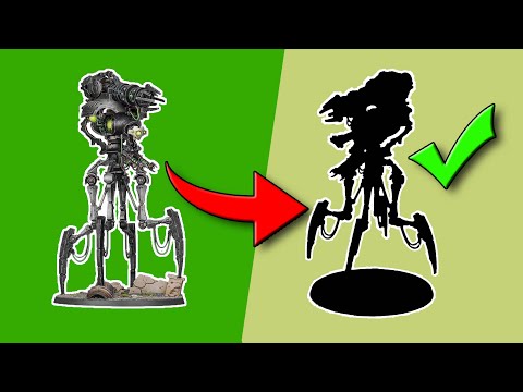 Necron Doomstalker Conversion (Includes Green Stuff Casting)