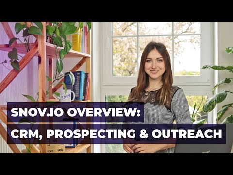 Welcome to Snov.io: CRM, Prospecting and Outreach