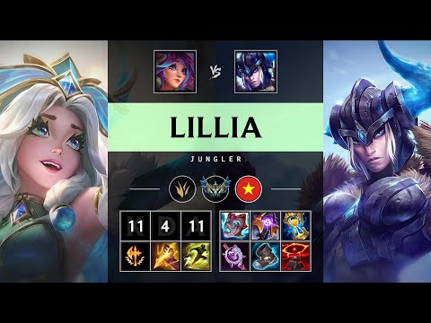 Lillia Jungle vs Sejuani - VN Challenger Patch 25.S1.3