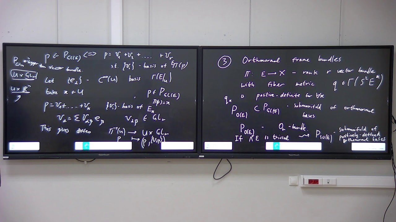 Introduction to Differential Geometry. Lecture 165. Uvarof F.