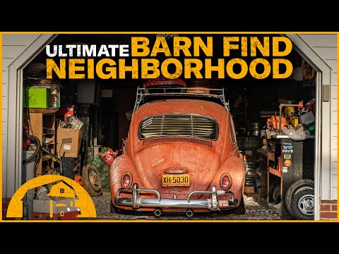 10 Barn finds on ONE street: VW & Land Rover Heaven | Barn Find Hunter