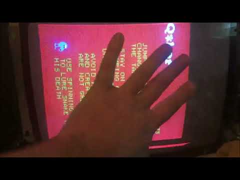 1982 Q*Bert Bootleg PCB Repair/Speech Circuit and Gameplay