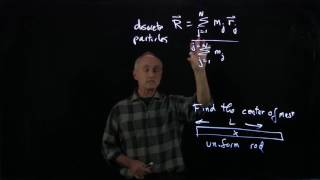 17.3 Center of Mass of a Continuous System