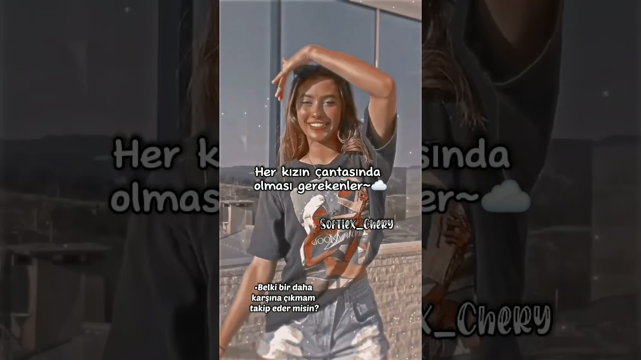 Her kızın çantasında olması gerekenler~☁️ #soft #keşfetedüşmeduası