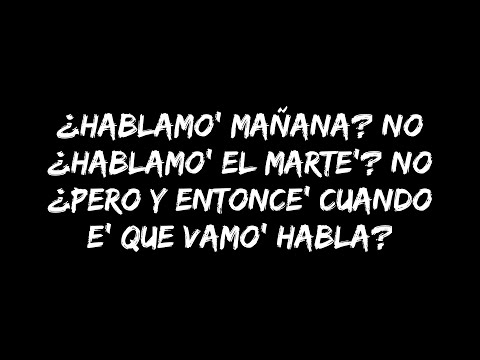 EL ALFA EL JEFE x KIKO EL CRAZY x EL FOTHER x BEETHOVEN VILLAMAN - HABLAMOS NUNCA (LETRA)