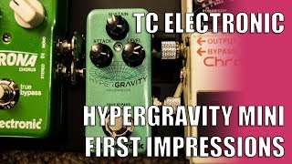 Video thumbnail for TC Electronic Hypergravity Mini First Impressions with Jordan Coley by Jordan Coley