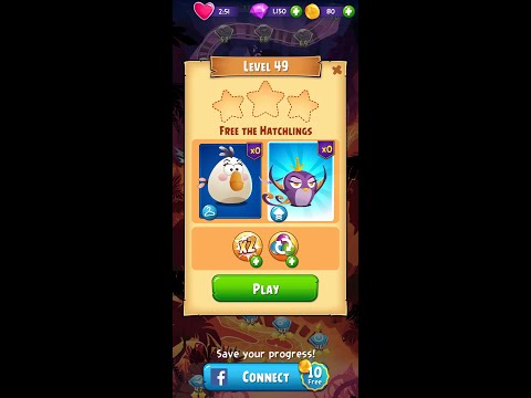 Angry Birds POP Level 49