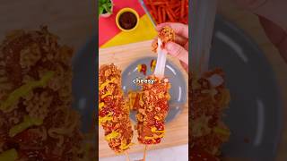 These PANCAKE BATTERED KOREAN CORN DOGS are crazy easy!