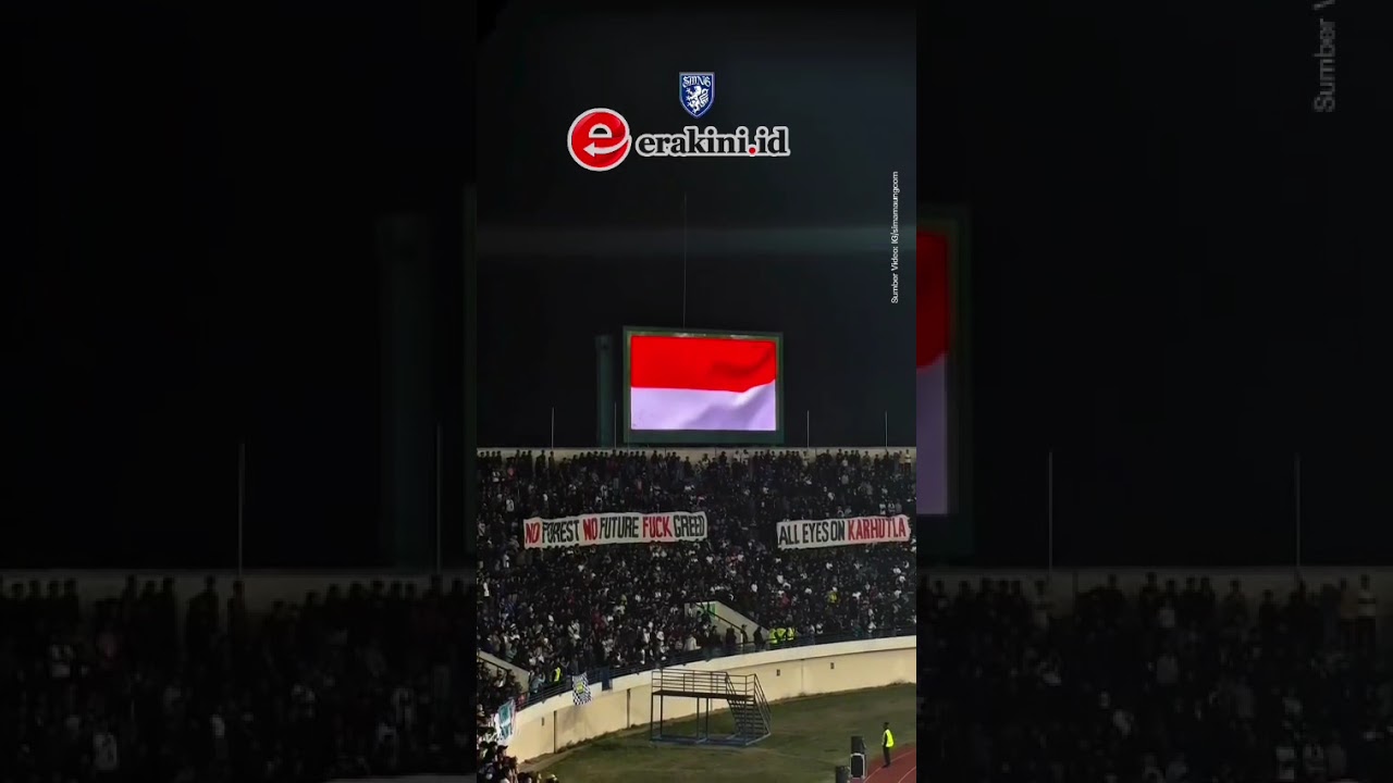 Bobotoh Persib Gaungkan All Eyes on Karhutla