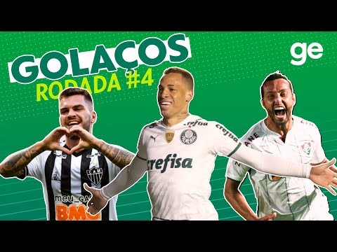 TOP GOLS DA #4 RODADA DO BRASILEIRÃO 2021 | ge.globo