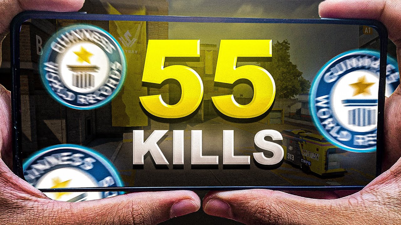 *RECORDE MUNDIAL* DE KILLS NO SOLO VS SQUAD! 🔥 (55 KILLS) BLOOD STRIKE