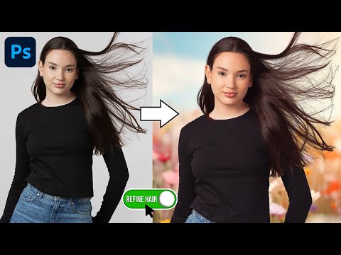 Unlock This Hidden Photoshop Setting for PERFECT Hair Cutouts!