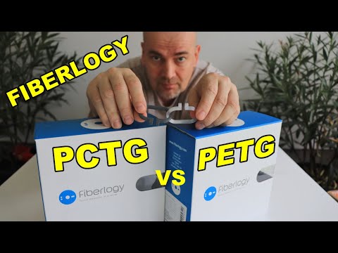 3D plastikas Fiberlogy PCTG 1.75 mm 0.75 kg - Baltas video