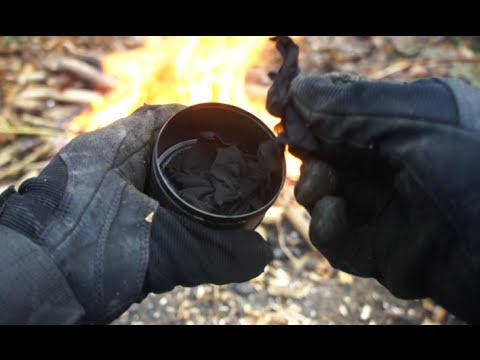 How to Make Char-Cloth Tinder (Wilderness Survival Skills)