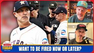 Astros are letting their manager go but he's staying put | Baseball Today