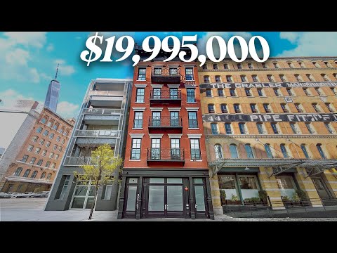 Inside a HISTORIC NYC Tribeca Townhouse | Mansion Tour