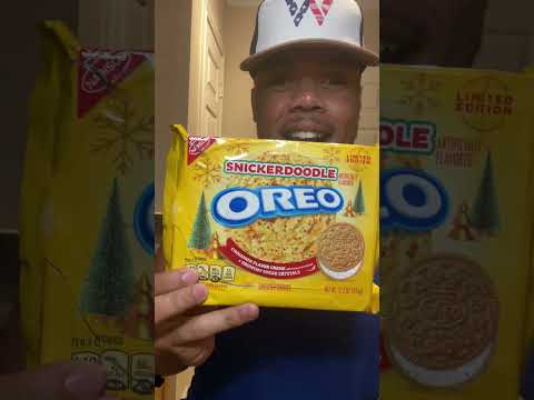 Snickerdoodle Oreos taste really....
