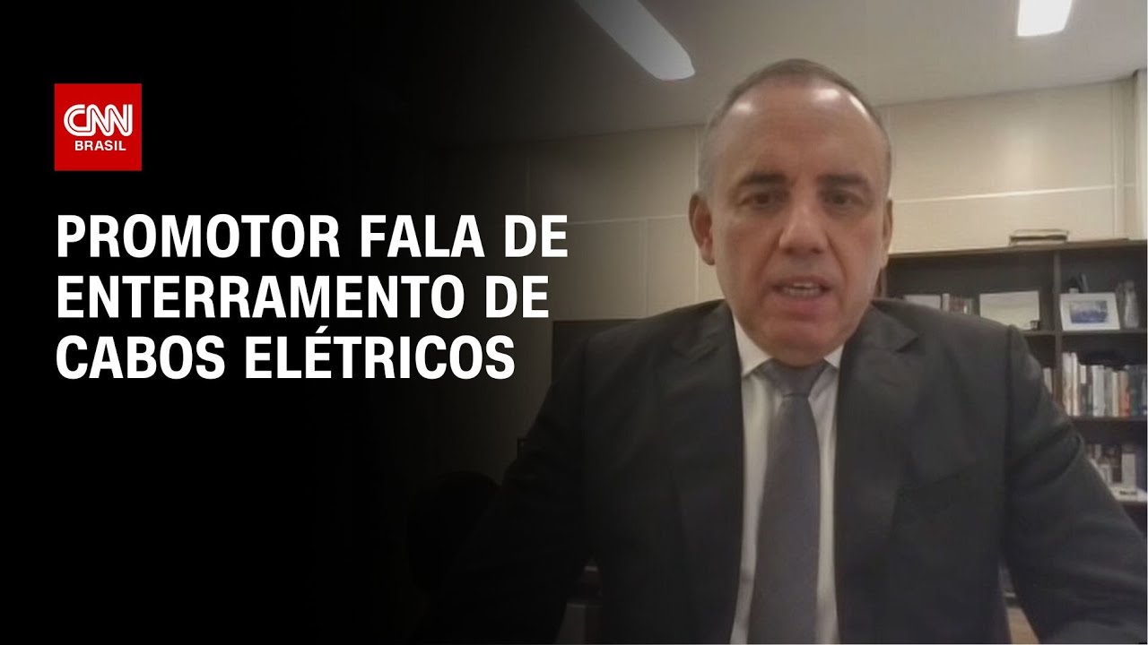 Promotor fala de enterramento de cabos elétricos | LIVE CNN