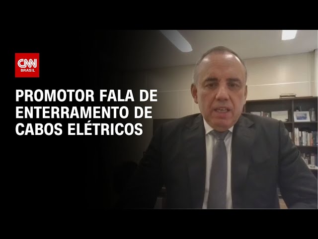 Promotor fala de enterramento de cabos elétricos | LIVE CNN