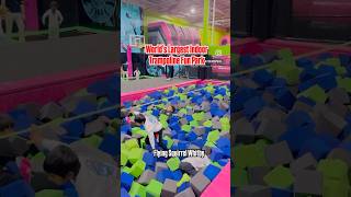 World’s Largest Indoor Trampoline Fun Park - Flying Squirrel Whitby| Ontario, Canada 🇨🇦 #travel
