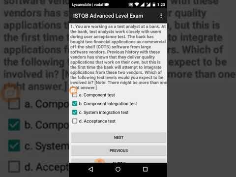 Advanced Testing Certification Video