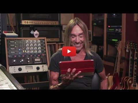 Marco Cinelli et Iggy Pop