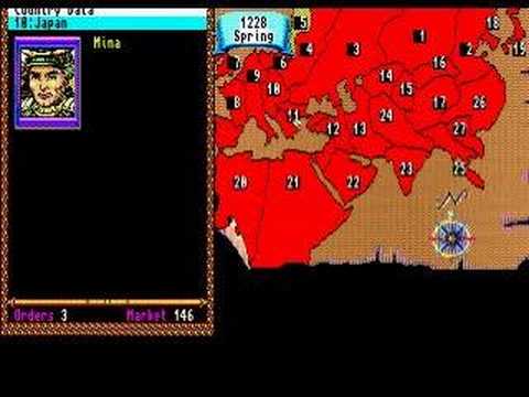 genghis khan amiga game